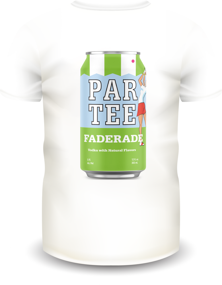 PAR TEE Faderade "LET'S PAR TEE" T-Shirt