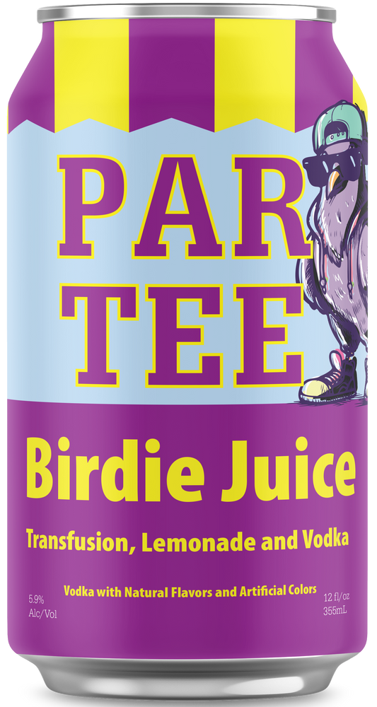 PAR TEE "BIRDIE JUICE" VODKA, GRAPE SODA & LEMONADE