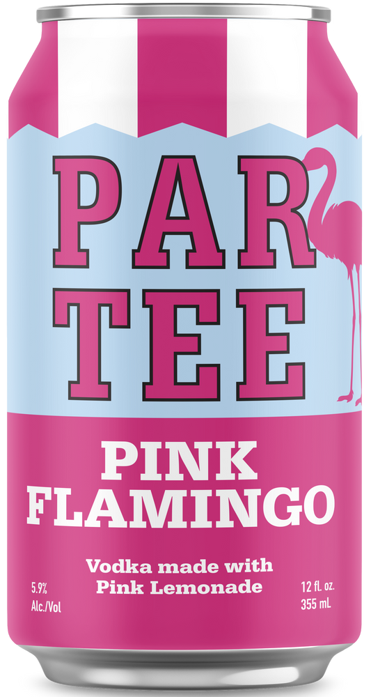 PAR TEE "PINK FLAMINGO" VODKA and PINK LEMONADE