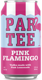 PAR TEE "PINK FLAMINGO" VODKA and PINK LEMONADE